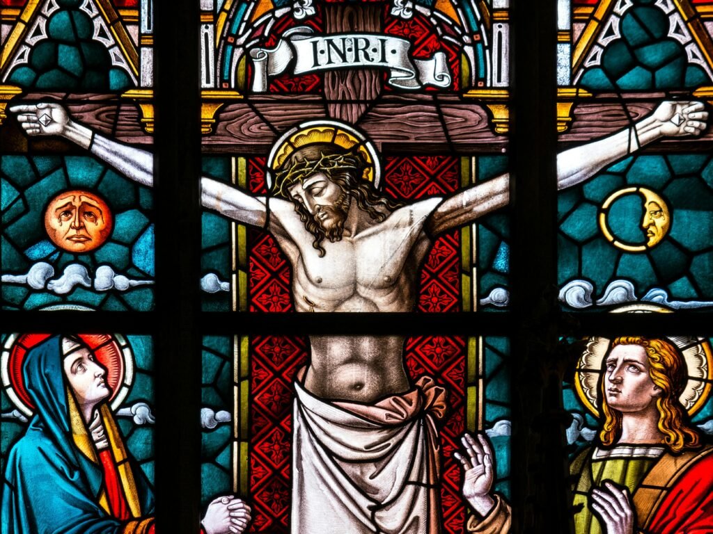 Jesus on the cross
